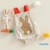 Aqua-Infant Romper Easter Bunny - áo quần không tay thêu, giảm còn 179.928 VND 2