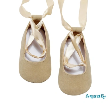 Aqua kids Giày Công Chúa Đế Mềm Ruy Băng Xuân Hè Be Hồng Vàng Giá 102.924 VND