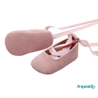 Aqua kids Giày Công Chúa Đế Mềm Ruy Băng Xuân Hè Be Hồng Vàng Giá 102.924 VND