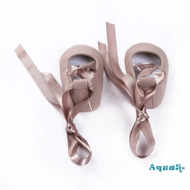Aqua kids Giày Công Chúa Đế Mềm Ruy Băng Xuân Hè Be Hồng Vàng Giá 102.924 VND