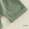 Aqua-Kids Quần short bé trai & áo thun nữ tay ngắn in chữ, eo co giãn, trang phục sinh nhật mùa hè 8