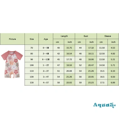 Aqua Rash Guard Bé Gái Đồ Bơi Hoa Sao Biển Zip Up Tay Ngắn Cổ Tròn 180k 9