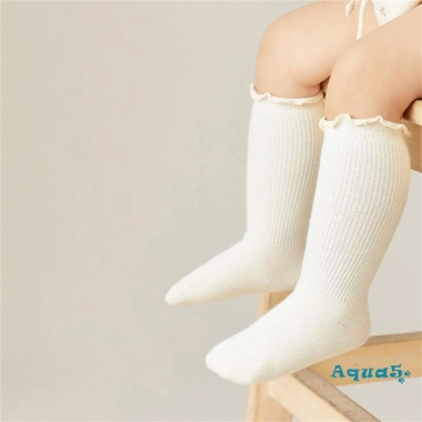 Aqua Tất Dài Qua Gối Thoáng Khí Màu Trơn Kiểu Công Chúa Bé Gái Mùa Xuân Thu 44.280₫