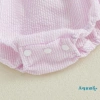 Aqua‑baby Áo bé gái mảnh tay ngắn mùa hè, thêu cổ chữ sinh nhật, giá 166.644 VND 8