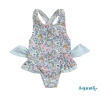Aqua‑kids áo tắm bé gái mùa hè không tay chéo lưng, không in hoa, bèo nhún – Giá chỉ 175.392đ 10
