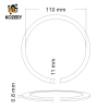 B-55 Soundhole Inlay Rosette Guitar – Miếng Dán Trang Trí Lỗ Âm Thanh, Giá chỉ 72.600₫ 2