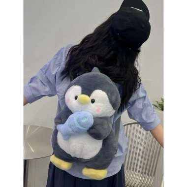 Ba Lô Hình Chim Cánh Cụt Nhồi Bông Cute Đáng Yêu – Nhẹ Bảo, Giá 131.450 VND