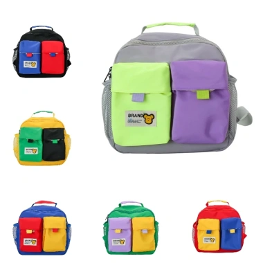 Ba Lô Mini Nylon Nhẹ Cho Bé Trai & Gái - Schoolbag Mẫu Giáo Túi Học Sinh