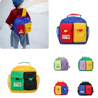 Ba Lô Mini Nylon Nhẹ Cho Bé Trai & Gái - Schoolbag Mẫu Giáo Túi Học Sinh