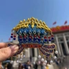 Bắc Kinh Văn Hóa Sáng Tạo - Bộ Nữ Hoàng Phượng Vương, Tủ lạnh dán kim loại, du lịch, đồng hồ - Giá 150.700₫
