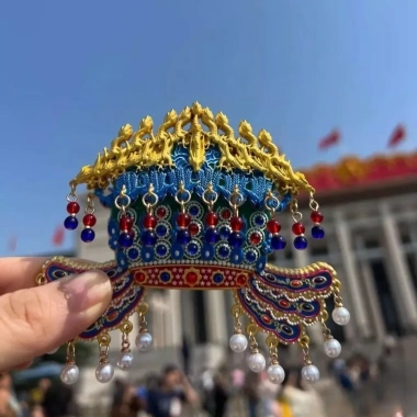 Bắc Kinh Văn Hóa Sáng Tạo - Bộ Nữ Hoàng Phượng Vương, Tủ lạnh dán kim loại, du lịch, đồng hồ - Giá 150.700₫