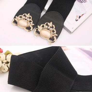 BACKSTREET Retro Khóa Thắt Lưng Nữ Co Giãn và Phối Váy Hoang Dã Dây 52.800 VND