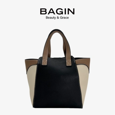 Bagin Túi Xách Tote Màu Xen Kẽ Thời Trang, Phù Hợp Văn Phòng - Quà Tặng Đặc Biệt, Giảm Giá 459k