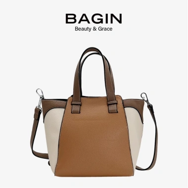 Bagin Túi Xách Tote Màu Xen Kẽ Thời Trang, Phù Hợp Văn Phòng - Quà Tặng Đặc Biệt, Giảm Giá 459k