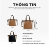 Bagin Túi Xách Tote Màu Xen Kẽ Thời Trang, Phù Hợp Văn Phòng - Quà Tặng Đặc Biệt, Giảm Giá 459k 9