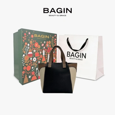 Bagin Túi Xách Tote Màu Xen Kẽ Thời Trang, Phù Hợp Văn Phòng - Quà Tặng Đặc Biệt, Giảm Giá 459k