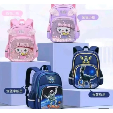 Balo cao cấp họa tiết chống gù size 36cm cho bé 15‑25kg giảm giá 299.000đ