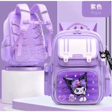 Balo Chống Gù Đẹp cho Bé Lớp 1‑5 Họa Tiết Kurumi và Phi Hành Gia 305.000 VND 3
