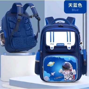 Balo Chống Gù Đẹp cho Bé Lớp 1‑5 Họa Tiết Kurumi và Phi Hành Gia 305.000 VND 4