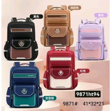 Balo Chống Gù Hàn Quốc Thời Trang Basic Size 42cm Giá 320.000 - Giá Gốc 390.400 3