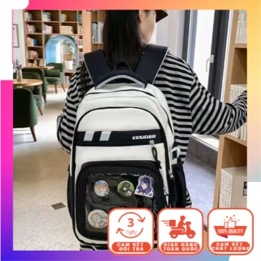 Balo Học Sinh Cấp 2-3 Cao Cấp – Chỉ 299.000₫, Đệm lưng thoáng khí, Ngăn sách đa năng