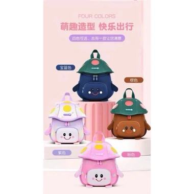 Balo Mầm non bé mẫu giáo họa tiết nấm 3D phù hợp 2-5 tuổi, giá ưu đãi 247.790 VND 7 Balo Mầm non bé mẫu giáo họa tiết nấm 3D phù hợp 2-5 tuổi, giá ưu đãi 247.790 VND 7