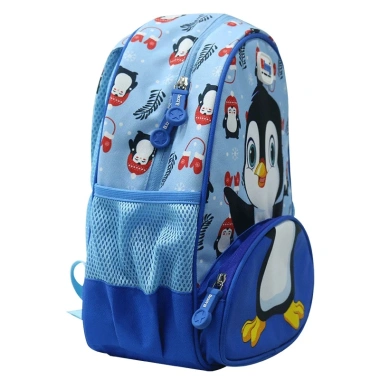 Balo mẫu giáo Smartkids Buddy Penguin Xanh bé 3-5 tuổi Đáng yêu dễ thương giá 312.500 VND