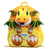 Balo Smartkids Cushy-Dragon Vàng Cam B-12-103 cho bé 3-5 tuổi Đáng yêu giá 329.000₫