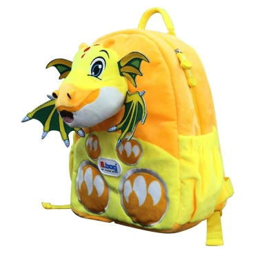 Balo Smartkids Cushy-Dragon Vàng Cam B-12-103 cho bé 3-5 tuổi Đáng yêu giá 329.000₫ 3