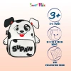 Balo Smartkids Safari-Supaw Trắng Đen cho bé 3-5 tuổi, đáng yêu, dễ thương, giá ưu đãi 255.900đ 2