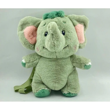 Balo voi con xanh cute cho bé đi học mẫu giáo, thiết kế đáng yêu, giảm giá 20%, chỉ 135k