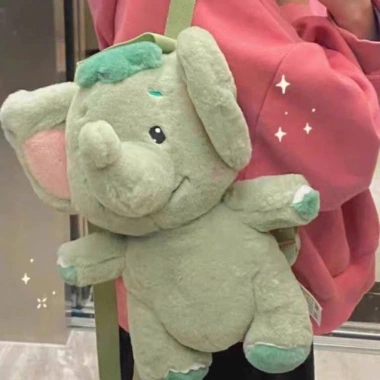 Balo voi con xanh cute cho bé đi học mẫu giáo, thiết kế đáng yêu, giảm giá 20%, chỉ 135k