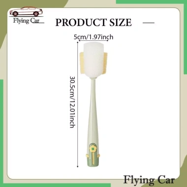 Bàn chải 5 trong 1 làm sạch bình nước, cốc thủy tinh, nắp & hộp - cọ bọt biển hiệu quả