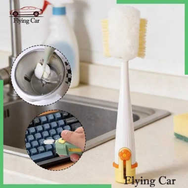 Bàn chải 5 trong 1 làm sạch bình nước, cốc thủy tinh, nắp & hộp - cọ bọt biển hiệu quả 7 Bàn chải 5 trong 1 làm sạch bình nước, cốc thủy tinh, nắp & hộp - cọ bọt biển hiệu quả 7