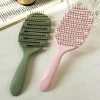 Bàn chải gỡ rối EBINLANDS lỗ thông hơi, massage da đầu, công dụng kép, phân hủy, DIY tóc khô ướt - Giá 59.400đ