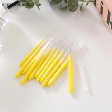 Bàn chải kẽ răng Denta Flos 10 chiếc – Làm sạch sâu nha khoa, chỉnh nha EMKK, 49.170₫ 10