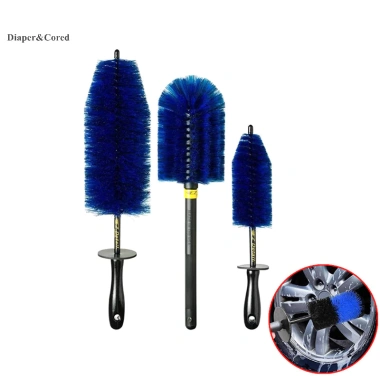 Bàn chải lông mềm cho vành bánh xe và máy làm sạch chi tiết ô tô - Dụng cụ giặt YTH, giá chỉ 68.922đ, giảm giá