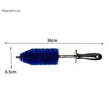 Bàn chải lông mềm cho vành bánh xe và máy làm sạch chi tiết ô tô - Dụng cụ giặt YTH, giá chỉ 68.922đ, giảm giá 8