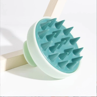 Bàn chải Massage Silicon GlowNest - Spa gội đầu, lông nhẹ an toàn cho trẻ và người lớn 2
