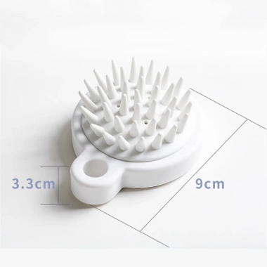 Bàn chải Massage Silicon GlowNest - Spa gội đầu, lông nhẹ an toàn cho trẻ và người lớn 5