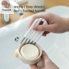 Bàn chải nắp cốc đa chức năng, tay cầm cong, làm sạch crevice - Giá ưu đãi 37.908₫ 2