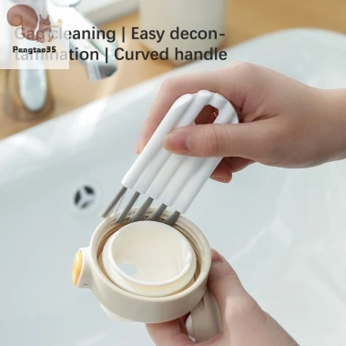 Bàn chải nắp cốc đa chức năng, tay cầm cong, làm sạch crevice - Giá ưu đãi 37.908₫ 2 Bàn chải nắp cốc đa chức năng, tay cầm cong, làm sạch crevice - Giá ưu đãi 37.908₫ 2