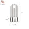 Bàn chải nắp cốc đa chức năng, tay cầm cong, làm sạch crevice - Giá ưu đãi 37.908₫ 5