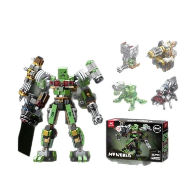 Bán chạy Mô hình Creeper Mech 4 trong 1 bộ lắp ráp - Đồ chơi robot siêu mạnh, giá ưu đãi 240.515 VND