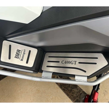 Bàn đạp chân thép không gỉ cho BMW C400GT/C400X - Sửa đổi chắc chắn, giá ưu đãi 3