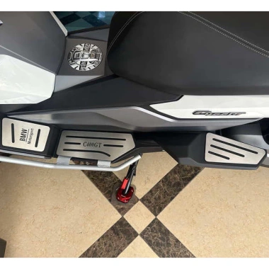 Bàn đạp chân thép không gỉ cho BMW C400GT/C400X - Sửa đổi chắc chắn, giá ưu đãi 4