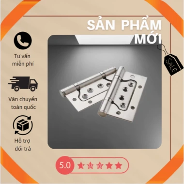 Bản lề âm dương inox 304 Samis - Dễ lắp, phù hợp mọi cửa, kèm ốc vít - 21.000₫ 2