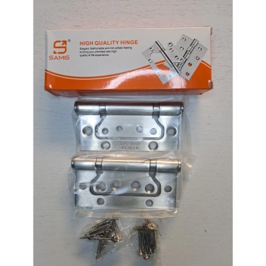 Bản lề âm dương inox 304 Samis - Dễ lắp, phù hợp mọi cửa, kèm ốc vít - 21.000₫ 3