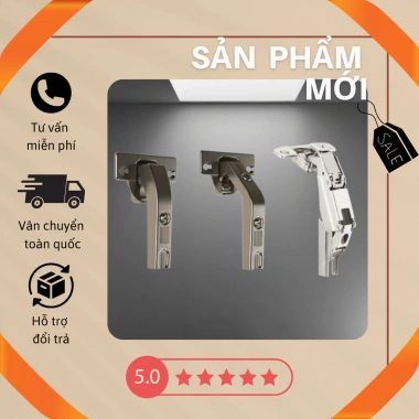 Bản lề góc 90 độ, 135 độ, 165 độ giảm chấn cho cánh tủ góc - Giá 23.000 VND 2