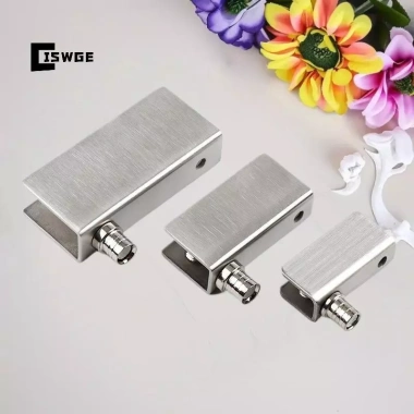 Bản lề xoay 2 chiếc thép không gỉ, kính trục xoay cửa tủ ẩn, giá ưu đãi 46.860₫
